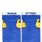 Шкарпетки Дід Носкарь Короткі Качки сині