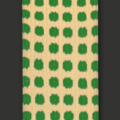 Носки CEH В зеленый горошек, бежевые