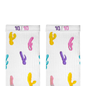 Носки Дед Носкарь Вибратор белые