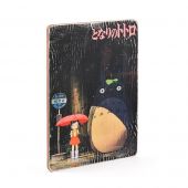 Дерев'яний постер "Totoro # 1 with umbrella"