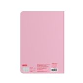 Блокнот в клеточку «Чувствуй!» розовый