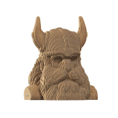 Картонний 3Д пазл "Вікінг"