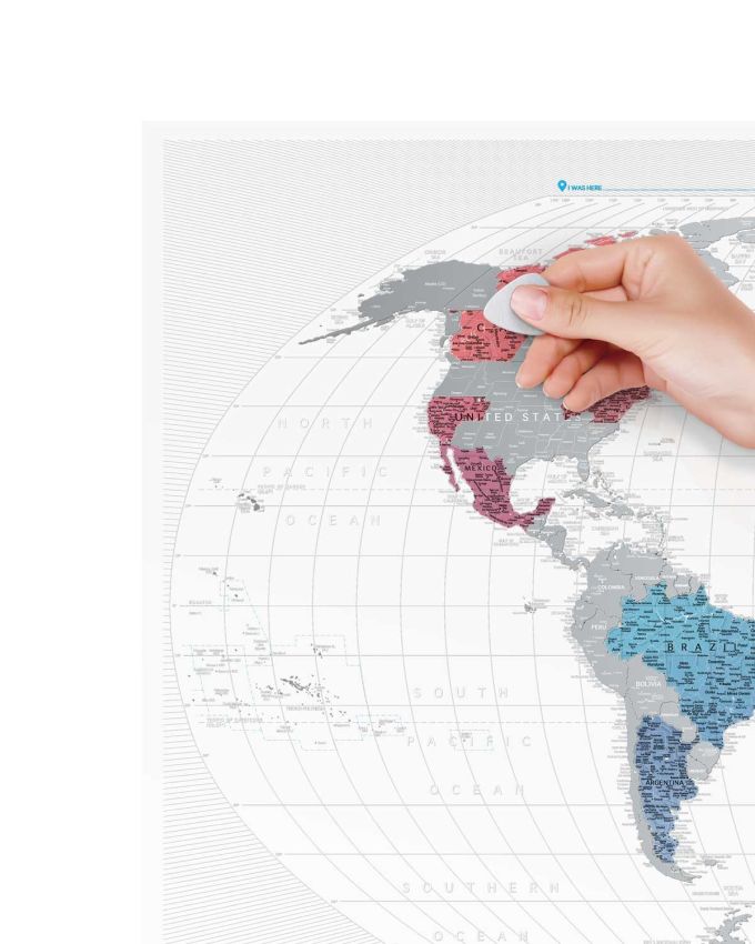 Скретч Карта Світу Travel Map AIR World