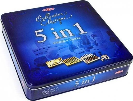 5 в 1 (шашки, шахи, нарди, доміно, хрестики-нулики)