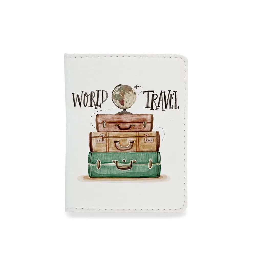 Обложка на id паспорт, автодокументы "World travel"