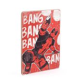 Деревянный постер "Deadpool #2 comic"