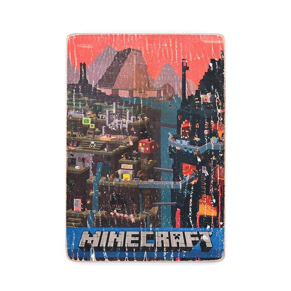 Дерев'яний постер "Minecraft # 1"