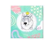 Тарілка "Хаскі"