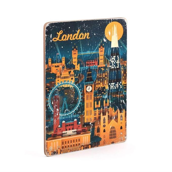 Дерев'яний постер "London # 05"