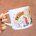 Чашка Jotter "Я в ахуе" с единорогом Чашка Jotter "Я в ахуе" с единорогом