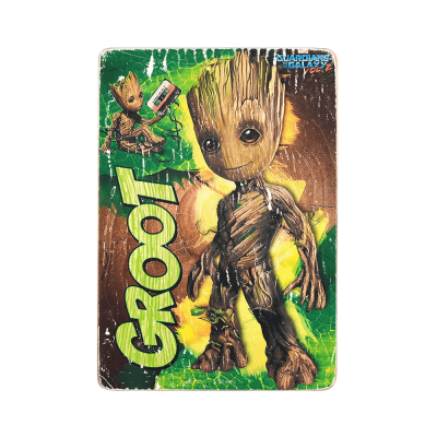 Дерев'яний постер "Guardians of the Galaxy Groot"