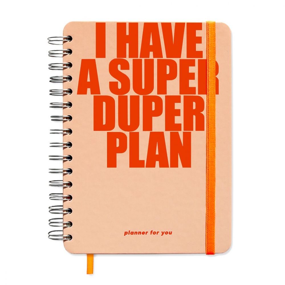 Планер "I have a SUPER DUPER plan peachy"