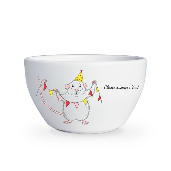 Тарілка глибока "Мишеня"