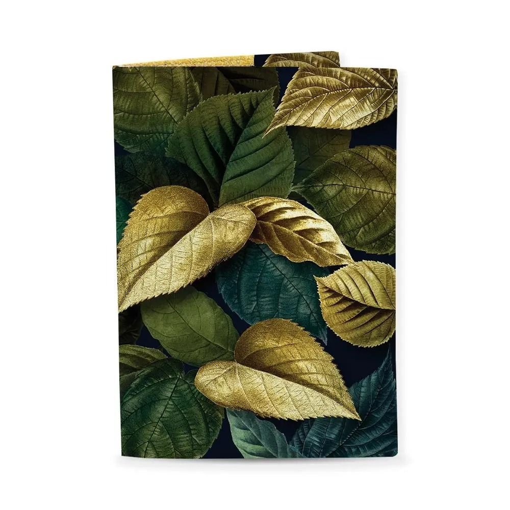 Обложка на паспорт "Золотые листья"